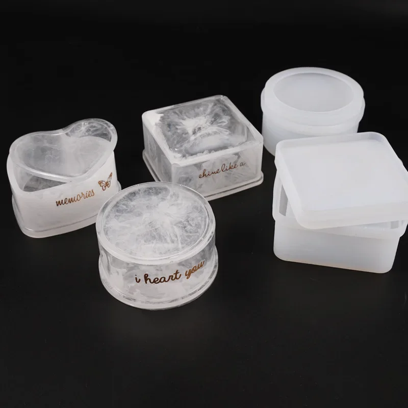 Candle Making Jars With Lids - Round Candle Jar Silicone Mold DIY