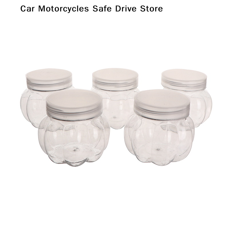 5Pcs 150ml Pumpkin Jar Transpa - Candle Making Jars With Lids review and price