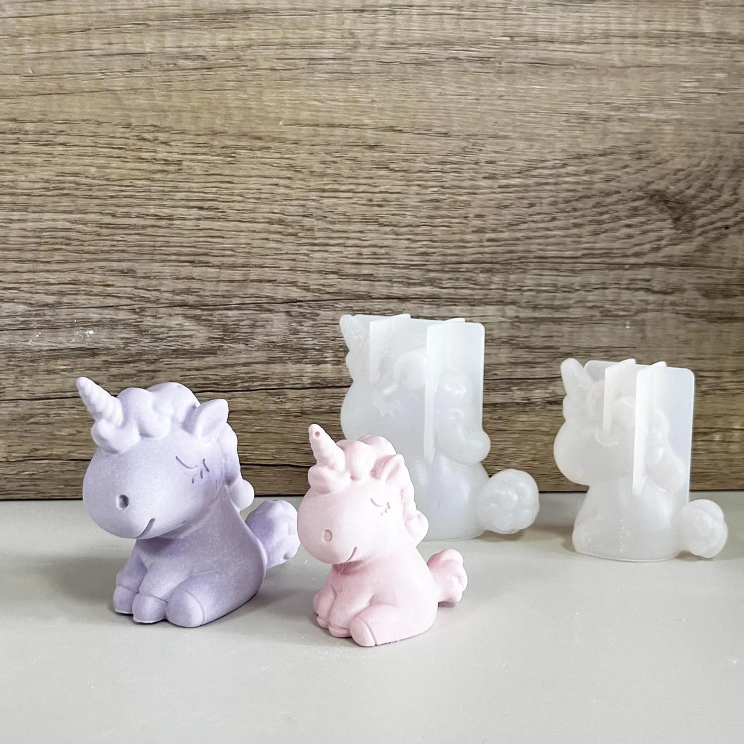 3D Geometric Silicone Unicorn  - Candle Making Tutorial review and price