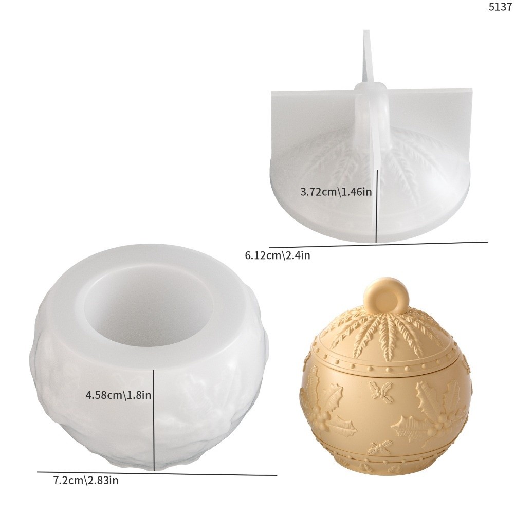 New Silicone Candle Jar Mold 3 - Candle Making Jars With Lids review and price